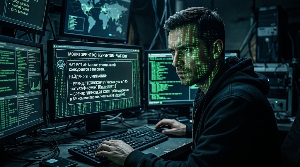 Мониторинг упоминаний конкурентов в ChatGPT: полный гайд для маркетологов